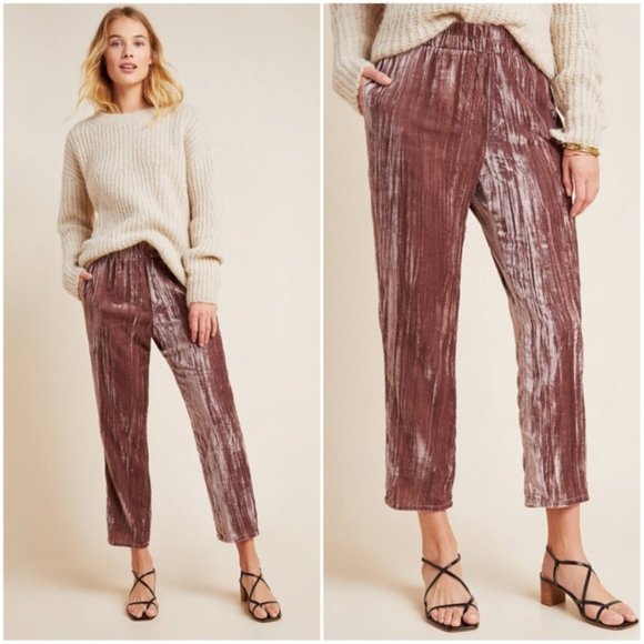 Anthropologie Pants - Anthropologie | NWT Josephine Velvet Trousers